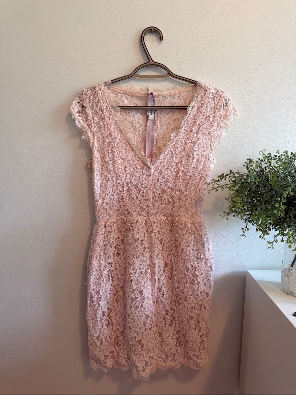 Aritzia Babaton Dress in Blush Pink